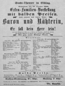 Baron und Nähterin, oder: Er soll dein Herr sein! - E. Jacobsohn