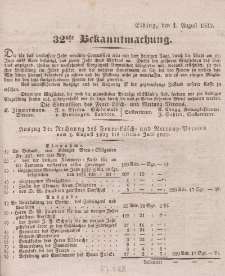 32ste Bekanntmachung