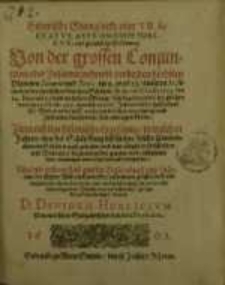 Historische Sternglocke oder Tractatus Astronomistoricus, und gründliche Erklerung, Von der grossen Conjunction oder ...