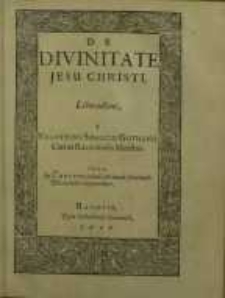 De Divinitate Jesu Christi