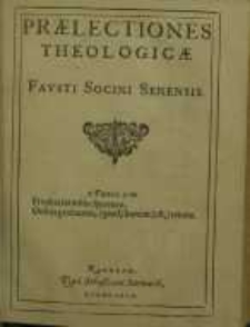 Praelectiones theologicae