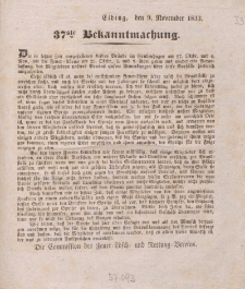 37ste Bekanntmachung