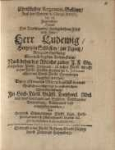 Christlicher Regenten-Balsam, Auß den Worten 2. Chron. XXXV. 24. 25. zugerichtet ...