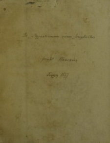 De Byzantinarum Rerum Scriptoribus Graecis...