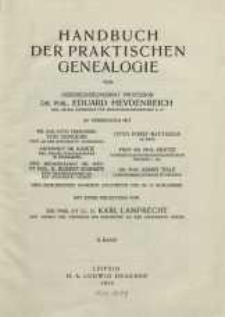 Handbuch der praktischen Genealogie. T. 2.