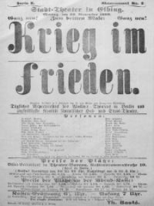 Krieg im Frieden - Gustav von Moser, Franz von Schönthan