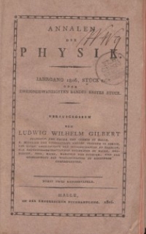 Annalen der Physik. Bd. 22
