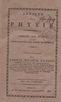Annalen der Physik. Bd. 23