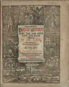 Neuer und Alter Schreib-Calender auffs Jahr nach unsers Herrn Christi Geburt 1669
