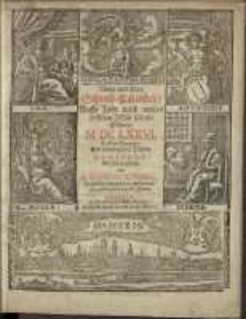 Neuer und Alter Schreib-Calender auffs Jahr nach unsers Herrn Christi Geburt 1676