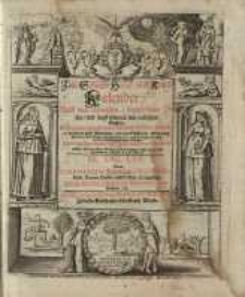 Neuer und Alter Schreib-Calender... 1670