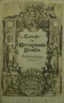 Landrecht des Hertzogthumbs Preussens [T. 1]