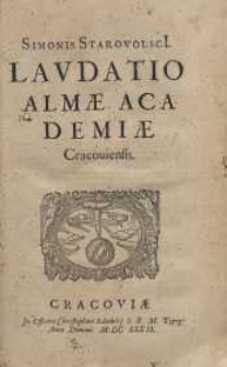 Laudatio Almae Academiae Cracoviensis