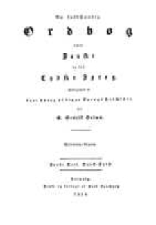 Neues vollständiges Wörterbuch der Dänischen…Th.1.