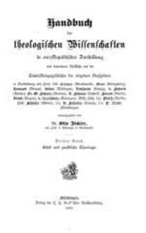 Bd.3: Ethik und praktische Theologie