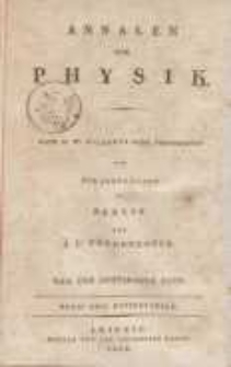 Annalen der Physik. Bd. 84