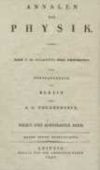 Annalen der Physik. Bd. 87