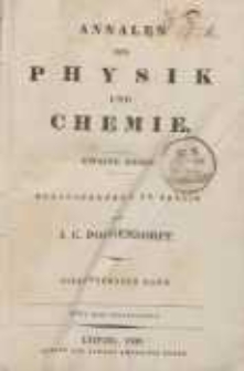 Annalen der Physik und Chemie. Bd. 123