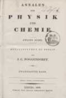 Annalen der Physik und Chemie. Bd. 126