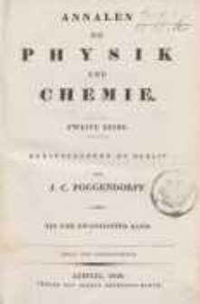 Annalen der Physik und Chemie. Bd. 127