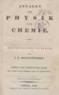 Annalen der Physik und Chemie. Bd. 133