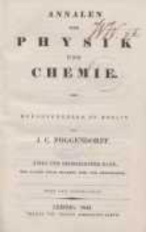 Annalen der Physik und Chemie. Bd. 138