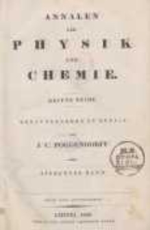 Annalen der Physik und Chemie. Bd. 143