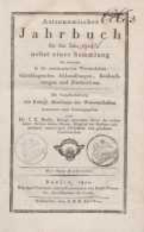 Astronomisches Jahrbuch für das Jahr 1824: nebst einer Sammlung der neuesten in die astronomischen ...