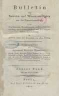 Bulletin des Neuesten und Wissenswürdigsten aus der Naturwissenschaft [...] H. 8.