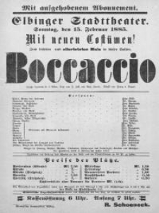 Boccaccio - F. Zell, Richard Genee
