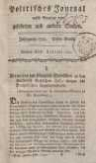 Politisches Journal nebst Anzeige von gelehrten und andern Sachen. Bd. 1.