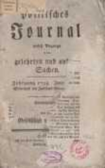Politisches Journal nebst Anzeige von gelehrten und andern Sachen. Bd. 2 (H.7).