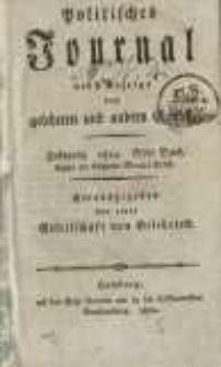 Politisches Journal nebst Anzeige von gelehrten und andern Sachen. Bd. 1.