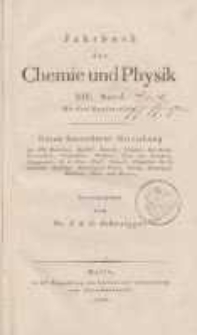 Jahrbuch der Chemie und Physik (Journal für Chemie und Physik), H. 14