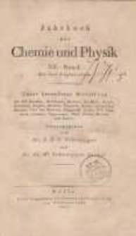 Jahrbuch der Chemie und Physik (Journal für Chemie und Physik), H. 20