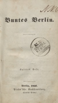 Buntes Berlin, 1837, z. 3.