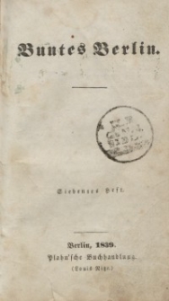 Buntes Berlin, 1839, z. 7.