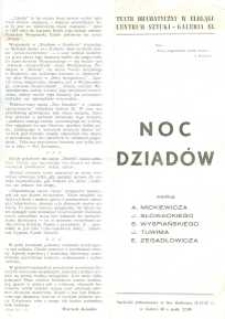 Noc Dziadów – folder