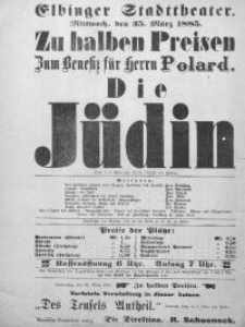 Die Jüdin - Eugene Scribe