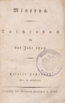 Minerva. Taschenbuch für das Jahr, 1819