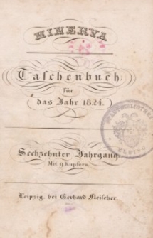 Minerva. Taschenbuch für das Jahr, 1824