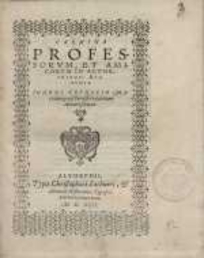 Carmina professorum et amicorum in Altorphiensi Academia Ioanni Trunccio Mariaeburgensi Borusso in patriam abeunti scripta