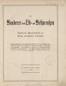 Der Wanderer durch Ost- und Westpreußen, Jg.5, 1908.