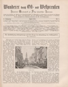 Der Wanderer durch Ost- und Westpreußen, Jg.8, 1911.
