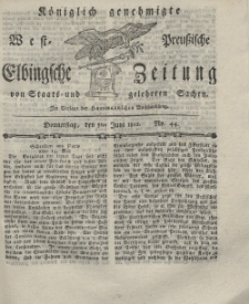 Elbingsche Zeitung, No. 44 Donnerstag, 3 Juni 1802