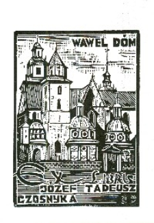 Ex Libris: Wawel-Dóm. Józef Tadeusz Czosnyka