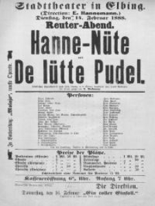 Hanne-Nüte und De lütte Pudel - Louis Beckmann [oprac.]