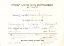 Czarujący łajdak – zaproszenie na spektakl teatralny