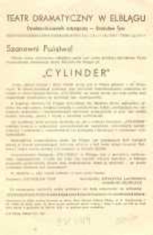 Cylinder – ulotka