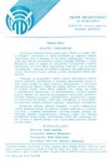 Złoty chłopak - ulotka